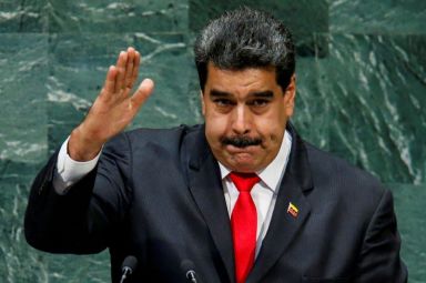 FILE PHOTO: FILE PHOTO: Venezuela’s President Maduro addresses the General