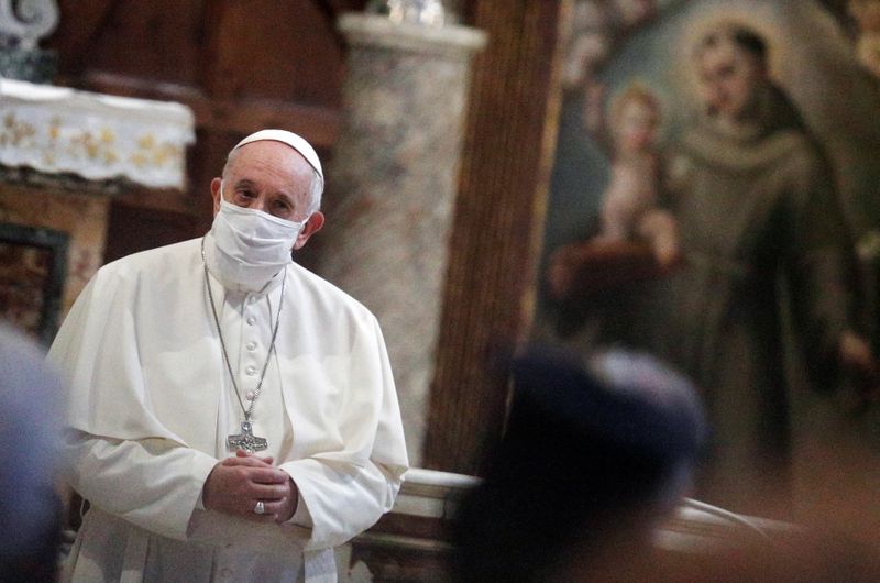 Pope Francis joins inter-religious prayer service for peace in Rome