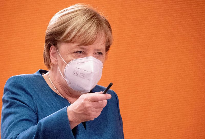 FILE PHOTO: German Chancellor Angela Merkel