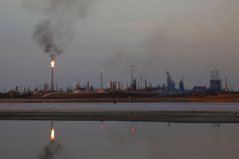 A general view of the Amuay refinery complex which belongs