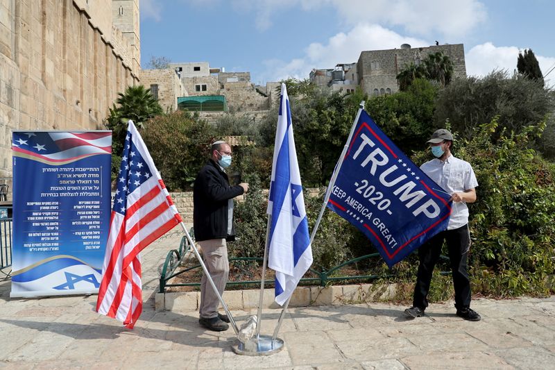 Israeli settlers pray for Trump’s re-election in flashpoint West Bank