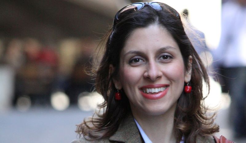 Iranian-British aid worker Nazanin Zaghari-Ratcliffe is seen in an undated