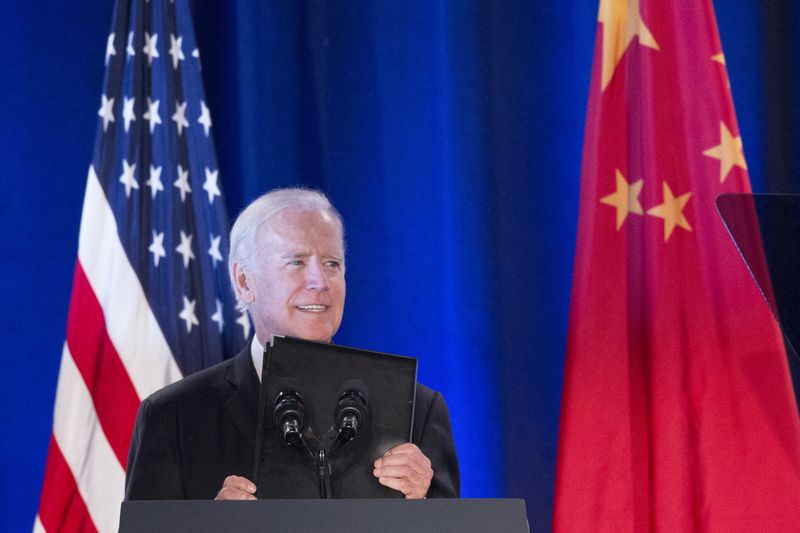 Vice President Joe Biden speaks at the closing session of