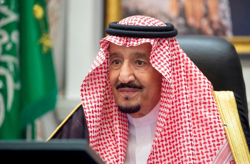 FILE PHOTO: Saudi Arabia’s King Salman bin Abdulaziz attends a