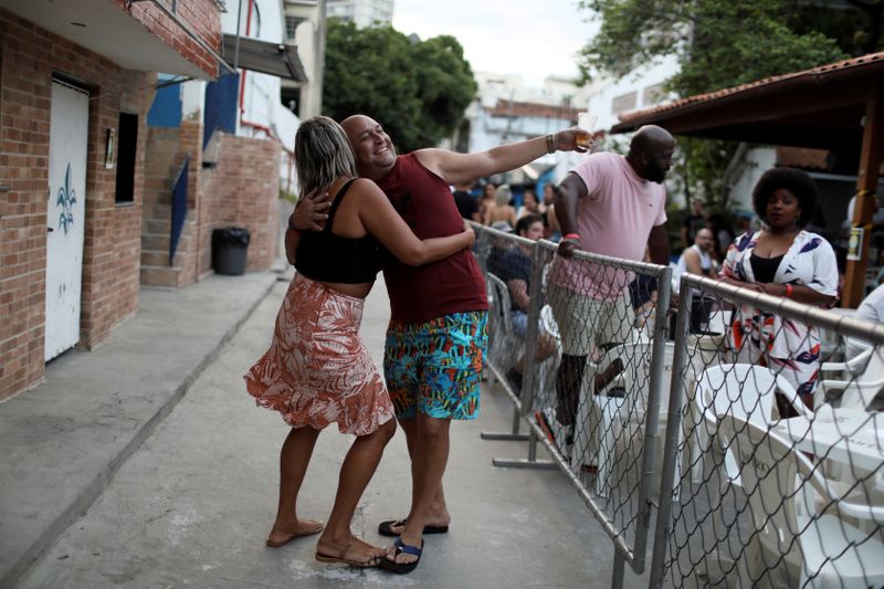 FILE PHOTO: Outbreak of the coronavirus disease (COVID-19) in Rio