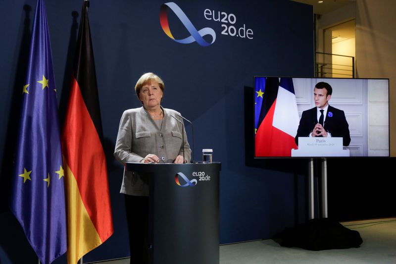 Germany’s Merkel, France’s Macron, Austria’s Kurz discuss fight against Islamist