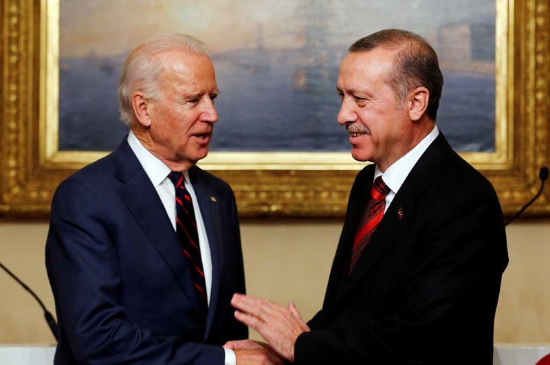 FILE PHOTO: U.S. VP Biden meets with Turkey’s President Erdogan