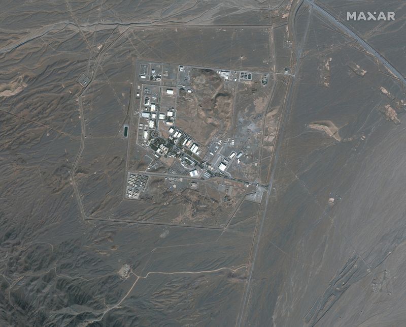 Satellite image shows Iran’s Natanz Nuclear Facility in Isfahan