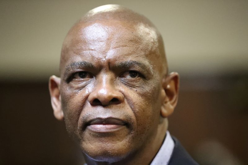 Ace Magashule, the secretary general of South Africa’s ruling African
