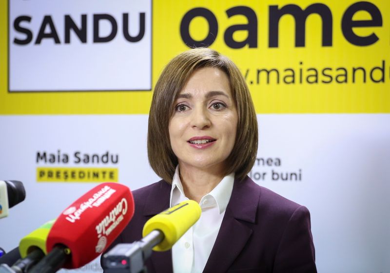 Maia Sandu, winner of the second round of a presidential