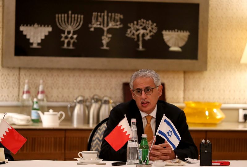 Bahrain’s Industry Minister al-Zayani visits Israel