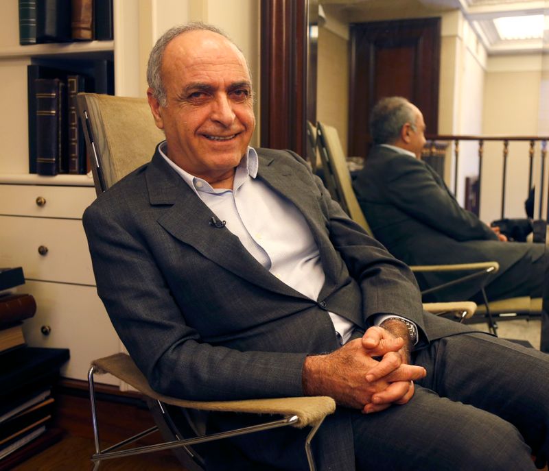 FILE PHOTO:  Franco-Lebanese businessman Ziad Takieddine is seen during