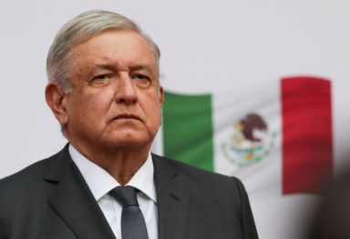 Mexico’s President Lopez Obrador addresses to the nation on his
