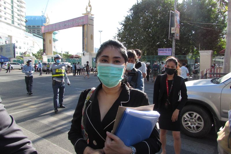 Sitanun Satsaksit, sister of the missing Thai activist Wanchalearm Satsaksit