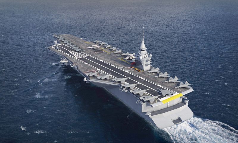 A handout image shows the 11th carrier-vessel in the French