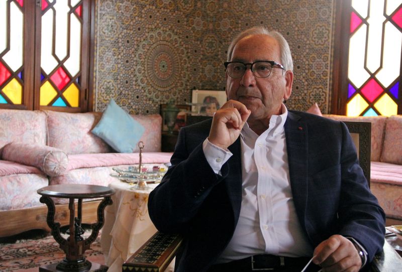 Davide Toledano, a businessman who heads Rabat’s small Jewish community,