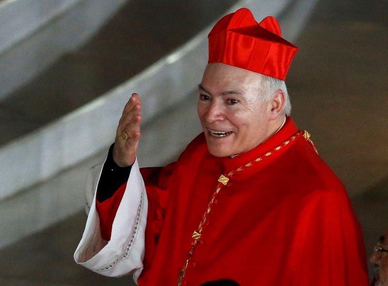 FILE PHOTO: Cardinal Retes arrives to take part in the