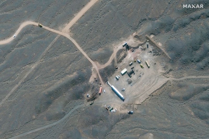 FILE PHOTO: Satellite image shows Iran’s Natanz Nuclear Facility in