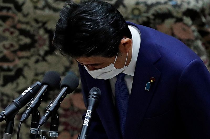 Former Japanese PM Abe faces questioning in Tokyo