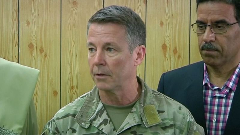 FILE PHOTO:  Commander of NATO forces in Afghanistan U.S.