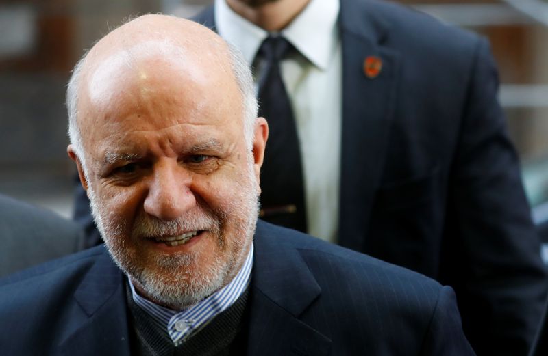 Iran’s Oil Minister Zanganeh arrives at the OPEC headquarters in