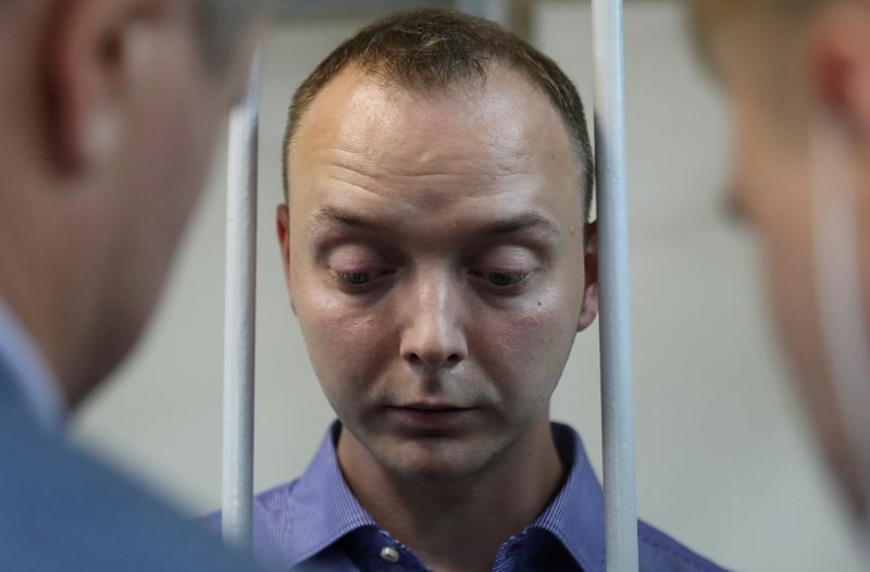 FILE PHOTO: Ivan Safronov, a former journalist who works as