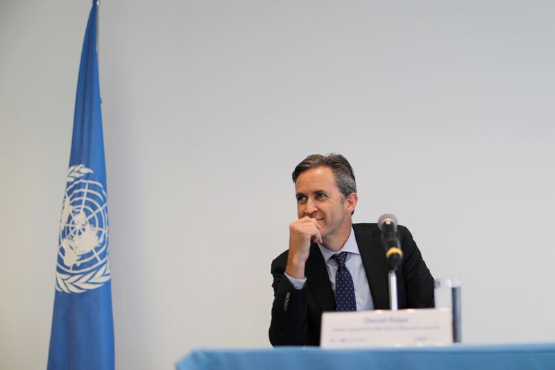 FILE PHOTO: David Kaye, UN Special Rapporteur for Freedom of