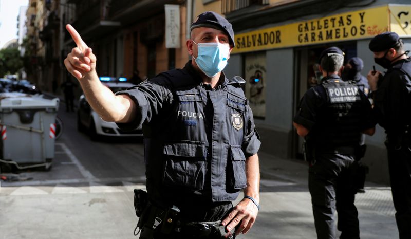 Anti-terrorism operation in Barcelona