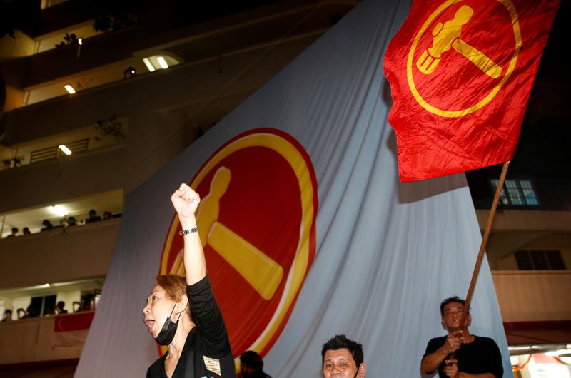 FILE PHOTO: General election in Singapore