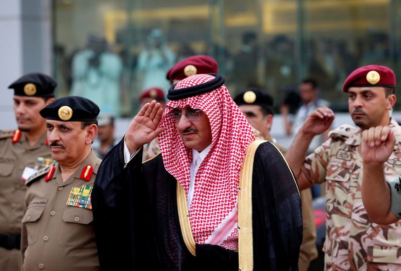 FILE PHOTO: Saudi Crown Prince Mohammed Bin Nayef, the interior