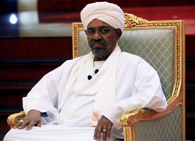 FILE PHOTO: Sudanese President Omar al-Bashir addresses the National Dialogue