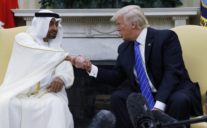 Abu Dhabi’s Crown Prince Sheikh Mohammed bin Zayed al-Nahyan meets