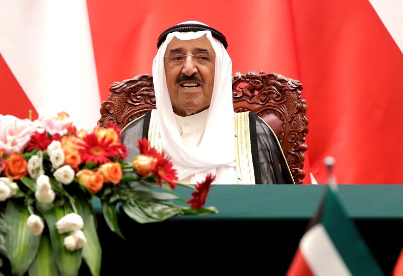 FILE PHOTO: Kuwait’s Emir Sheikh Sabah Al-Ahmad Al- Jaber Al-Sabah