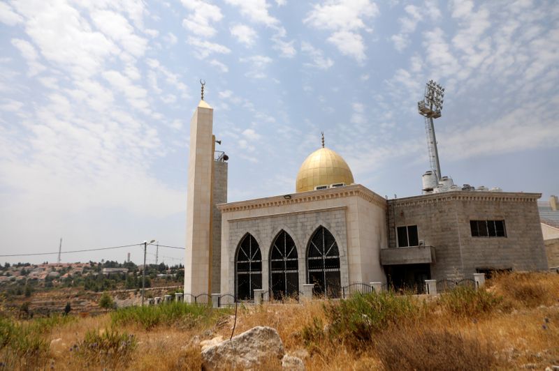West Bank mosque damaged by arson, Palestinians blame settlers