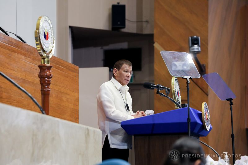 Philippine President Duterte delivers annual State of the Nation address