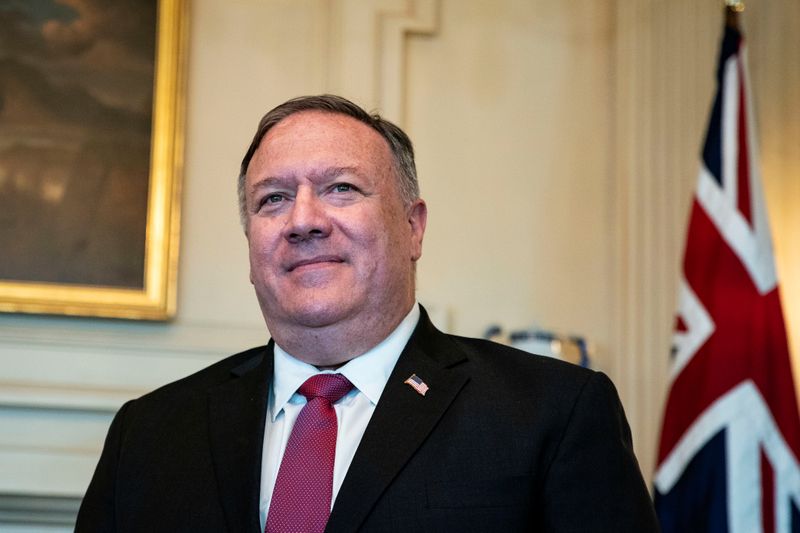 U.S. Secretary of State Mike Pompeo meets with Australia’s Foreign