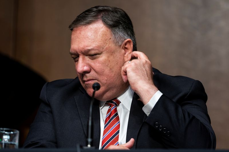 U.S. Secretary of State Pompeo testifies before Senate Foreign Relations