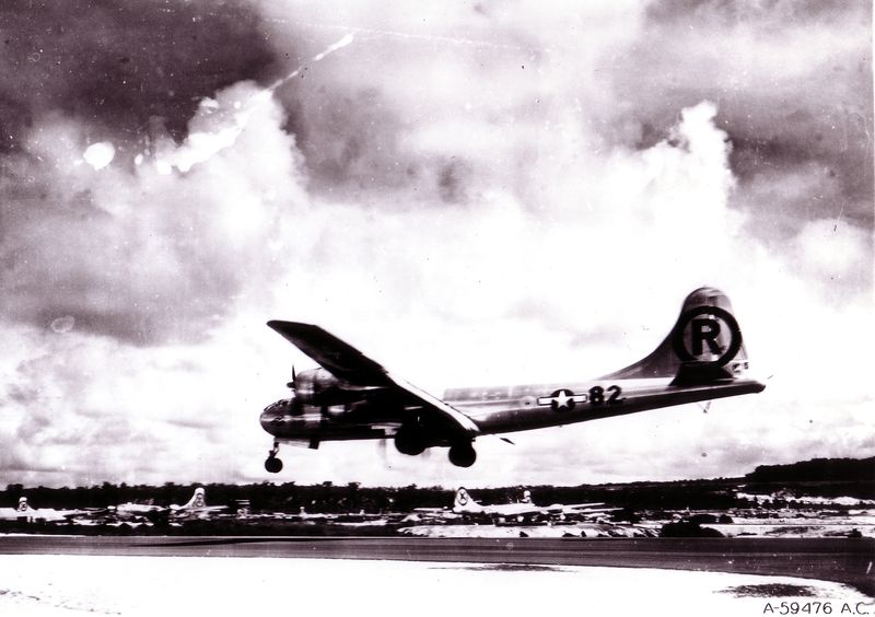 FILE PHOTO: U.S. Air Force handout photo of the Enola