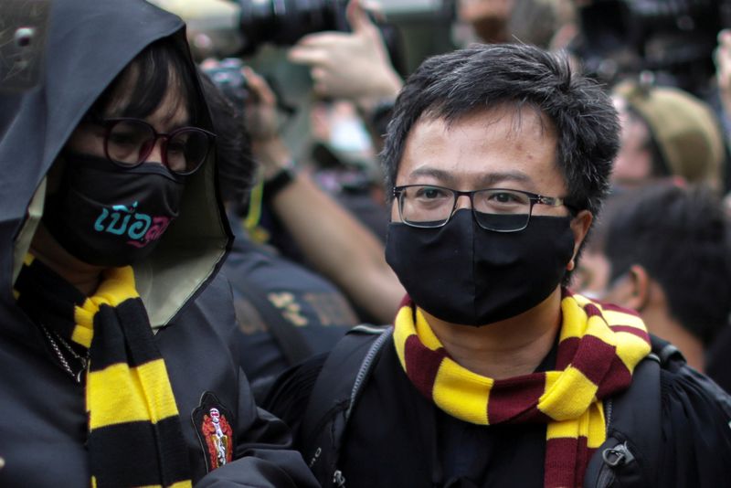 Harry Potter-themed pro-democracy protest in Bangkok