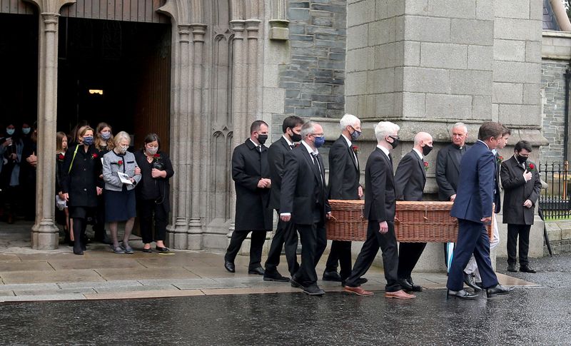 Funeral of John Hume in Londonderry