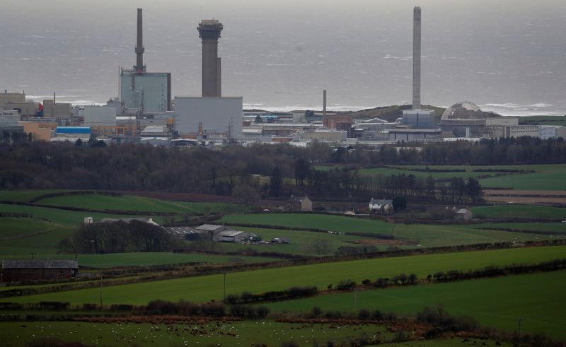 FILE PHOTO: A general view shows the Sellafield nuclear plant