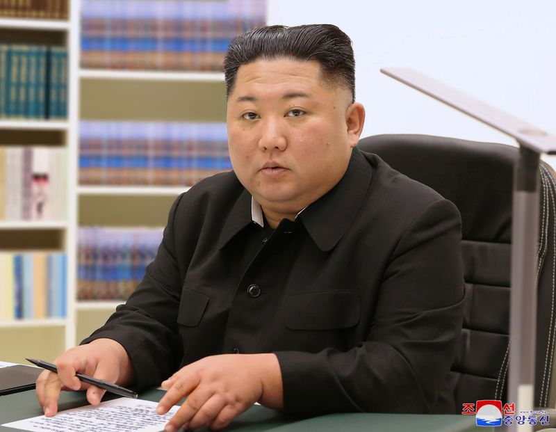 North Korean leader Kim Jong Un pens this letter to