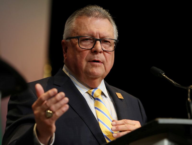 FILE PHOTO: Canada’s Minister of Public Safety Ralph Goodale answers