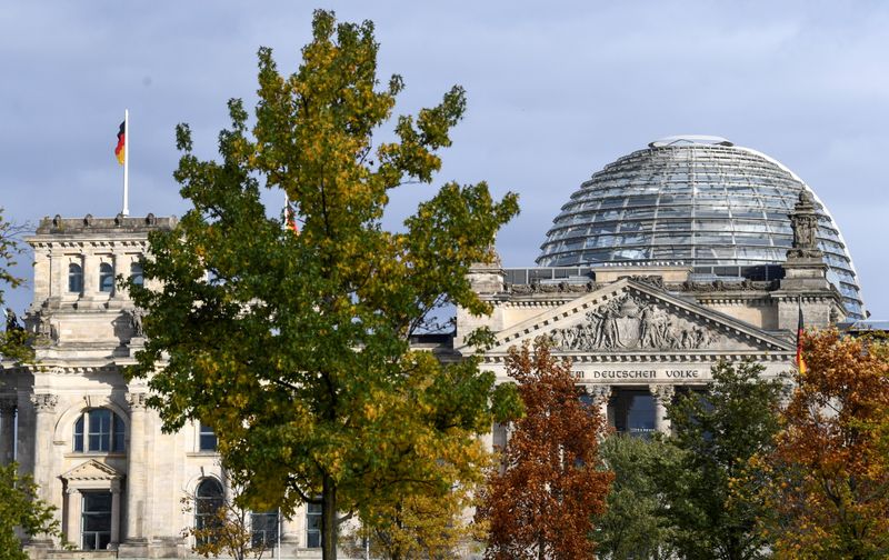 A general view of the German lower house of parliament
