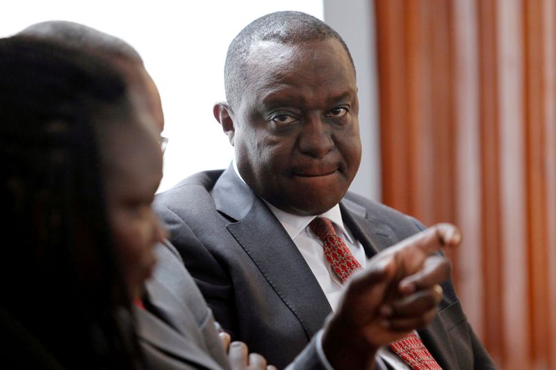FILE PHOTO: Kenya’s former Finance Minister Henry Rotich appears at