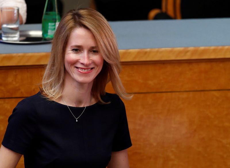 FILE PHOTO: Reform Party Chairwoman, Kaja Kallas, attends the opening
