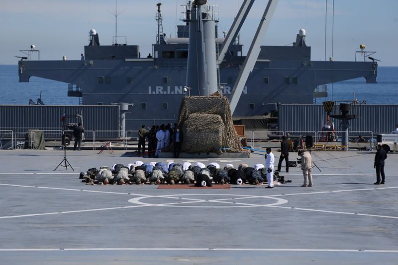 Iran’s military exercise in the Gulf of Oman