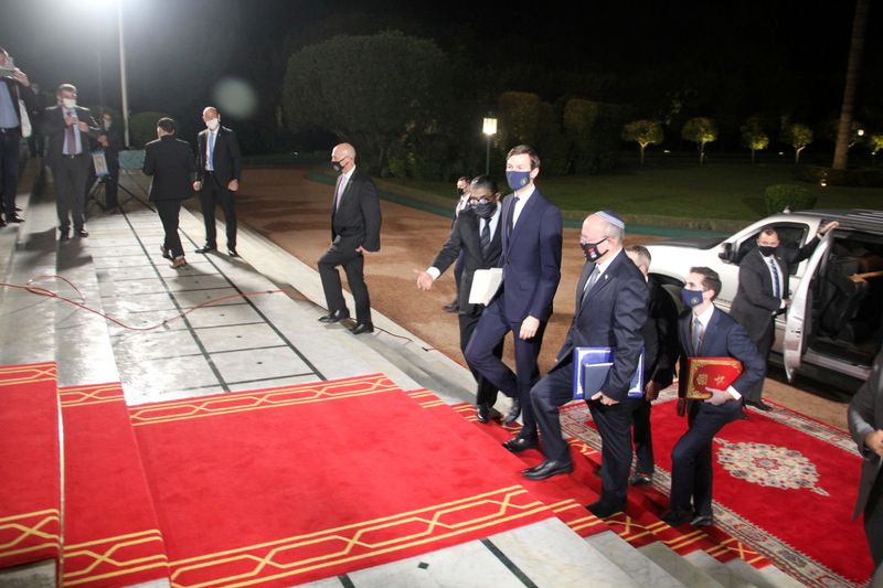 FILE PHOTO: Morocco hosts Israeli envoys in Rabat