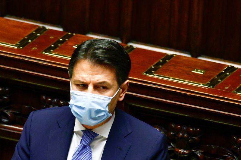 Italian PM Conte faces vote of confidence in Rome
