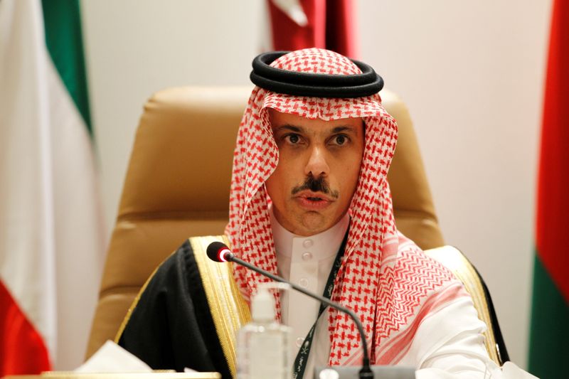 FILE PHOTO:  Saudi Arabia’s Foreign Minister Prince Faisal bin